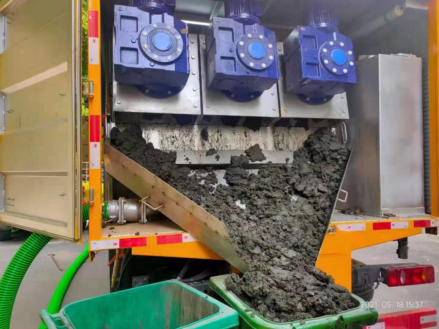 易门化粪池清掏城市维护站-泥浆净化干湿分离处理